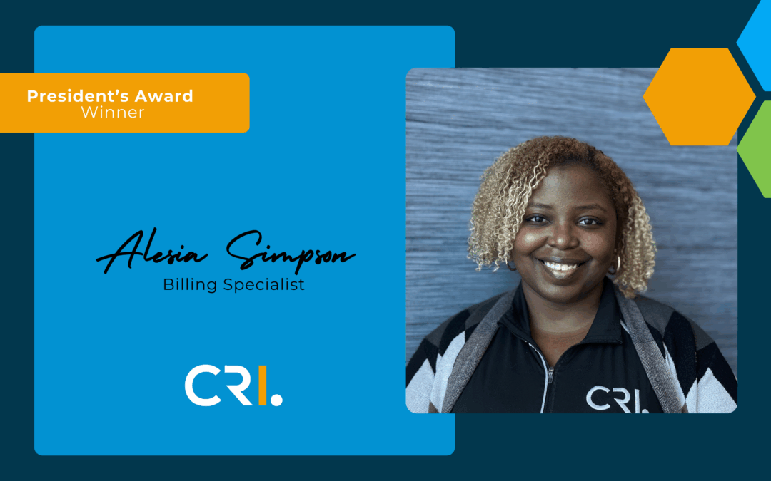 Alesia Simpson: President’s Award Winner